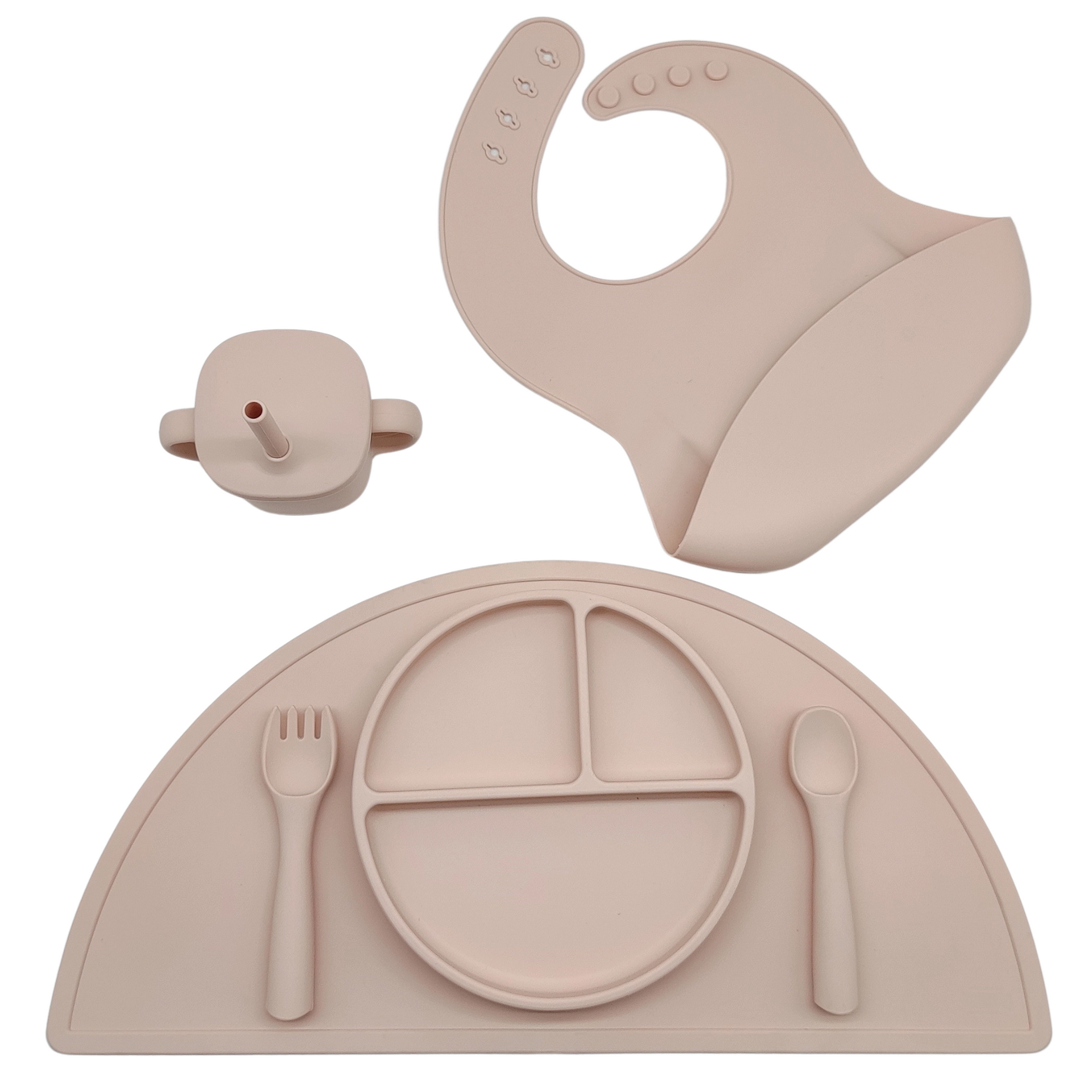 Stardust Platinum Silicone Feeding Set