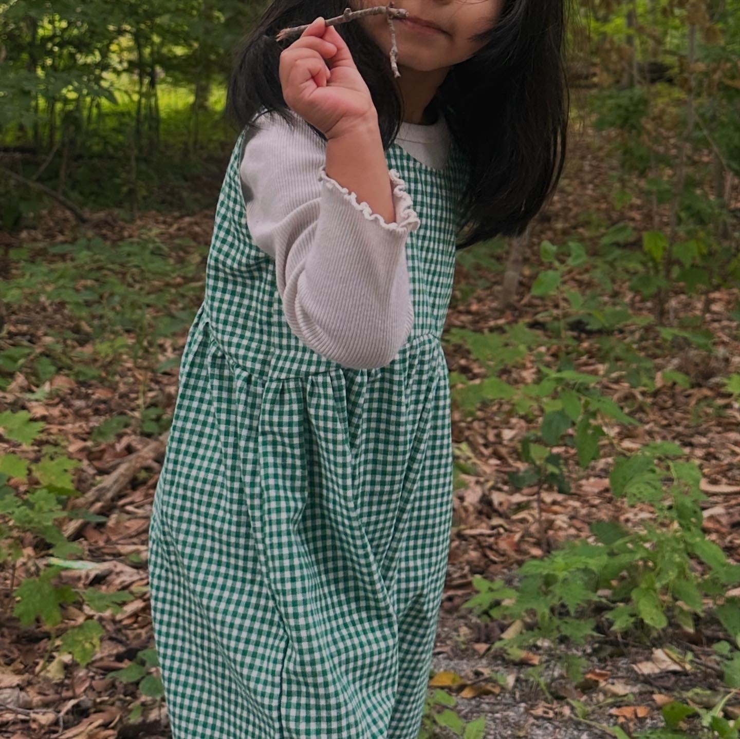 Pleats & Play Garden Romper