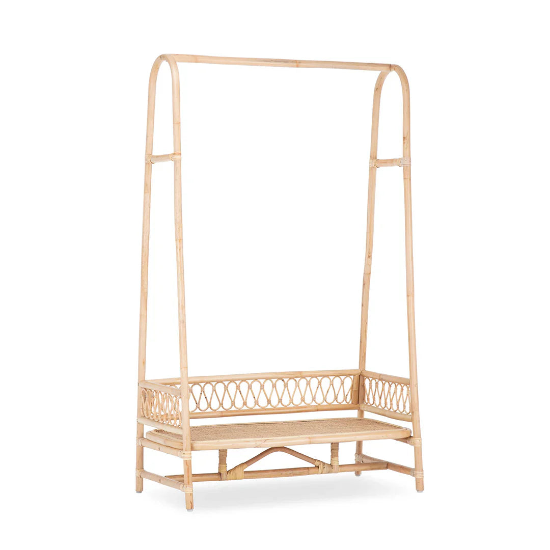 Tiny Sprout Rattan Rack